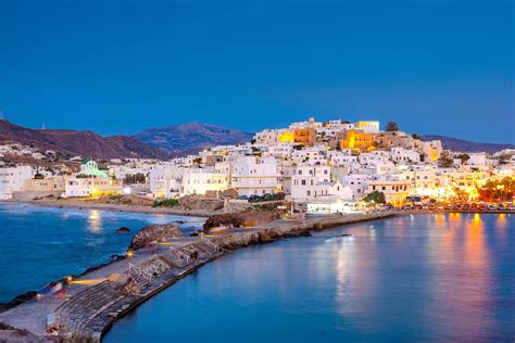 naxos cycladic island.